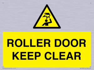 ROLLER DOOR KEEP CLEAR